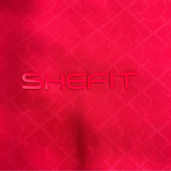 SheFit Leggings BOSS Pants NEW Red Size Large NWT - Picture 10 of 17